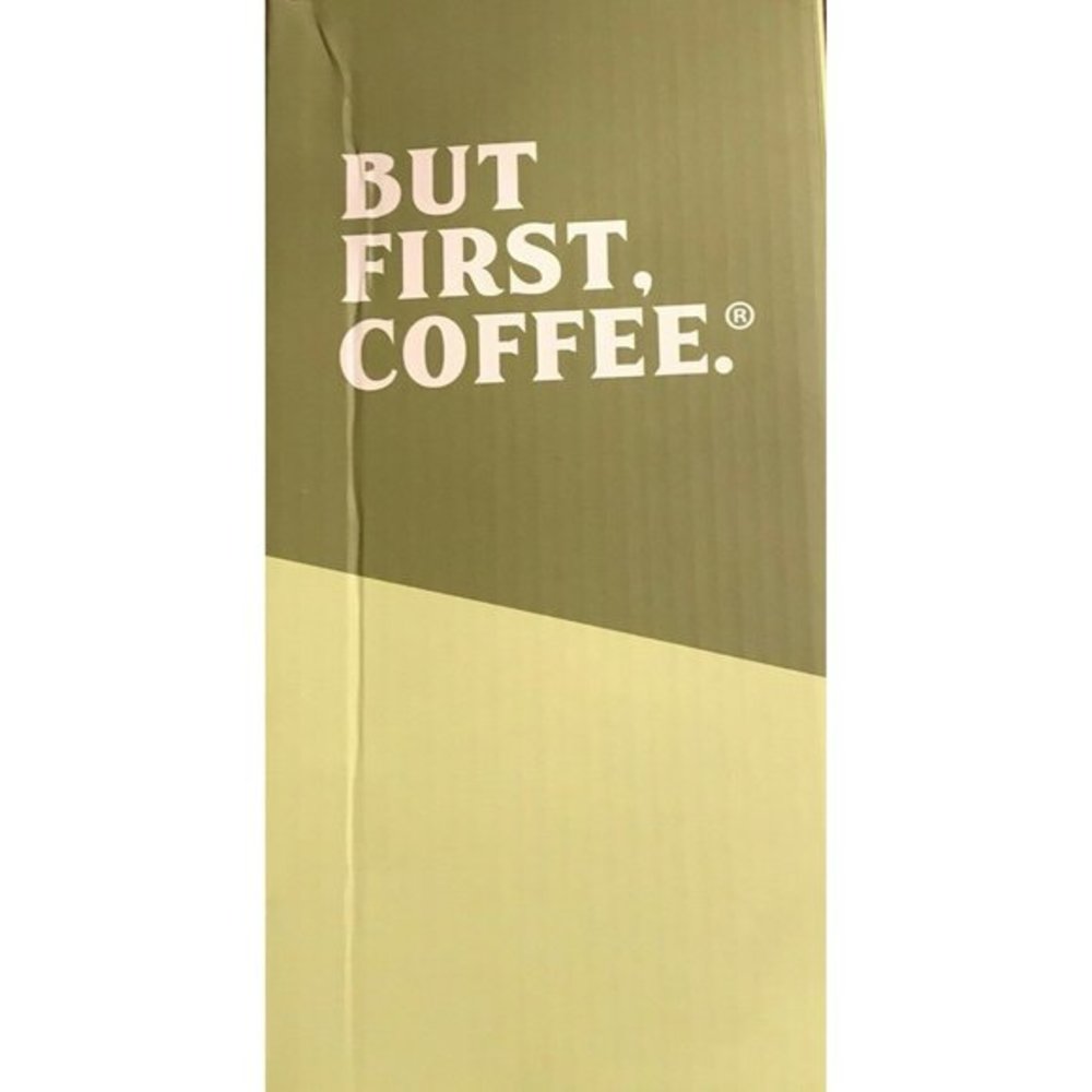 Alfred French Press Coffee Maker "But First Coffee" 20 oz. NEW IN BOX - Picture 5 of 7